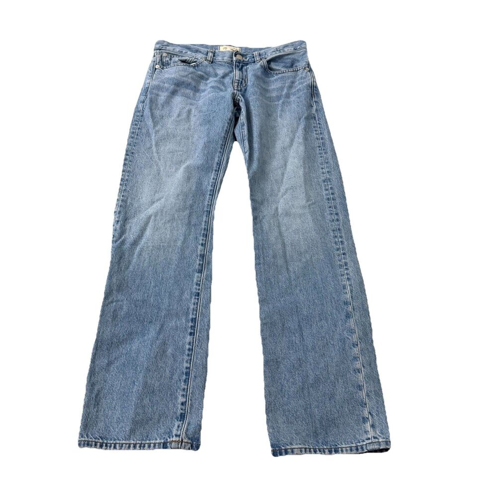 Madewell Jeans Womens 26 Blue 90s Low Rise Straight Leg Cotton Denim